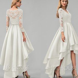 JJs House Wedding Bridal Shower Ivory White Dress